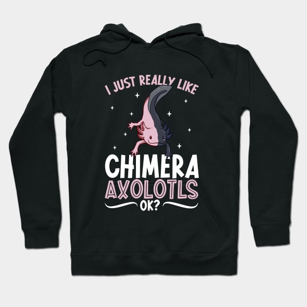 I just really like my Chimera Axolotl Hoodie by Modern Medieval Design